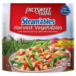 Pictsweet Farms Steamables Vegetables Harvest Red Potatoes & Garlic Herb Sauce - 10 Oz