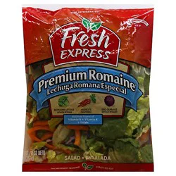 Fresh Express Salad Greens Premium Romaine - 9 Oz