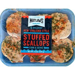 Matlaws Stuffed Scallops - 15 Oz