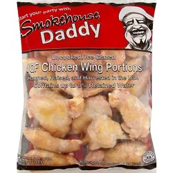 Meat Counter Smokehouse Daddy Chicken Wings Individually Quick Frozen - 2.50 Lb