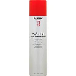 Rusk Designer Collection W8less Plus Hairspray Shaping And Control Extra Strong Hold - 10 Oz