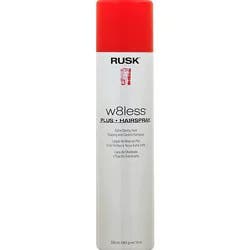Rusk Designer Collection W8less Plus Hairspray Shaping And Control Extra Strong Hold - 10 Oz