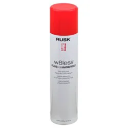 Rusk Designer Collection W8less Plus Hairspray Shaping And Control Extra Strong Hold - 10 Oz