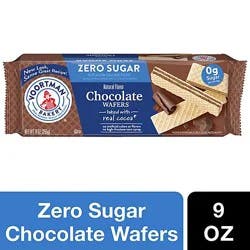 Voortman Bakery Zero Sugar Chocolate Wafers - 9 Oz
