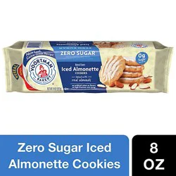 Voortman Bakery Sugar Free Iced Almonette Cookies - 8 Oz