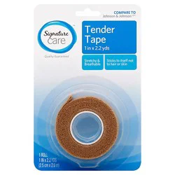 Signature Select/care Tender Tape 1in X 2.2yds - Each