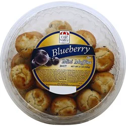 Cafe Valley Blueberry Mini Muffins - Each