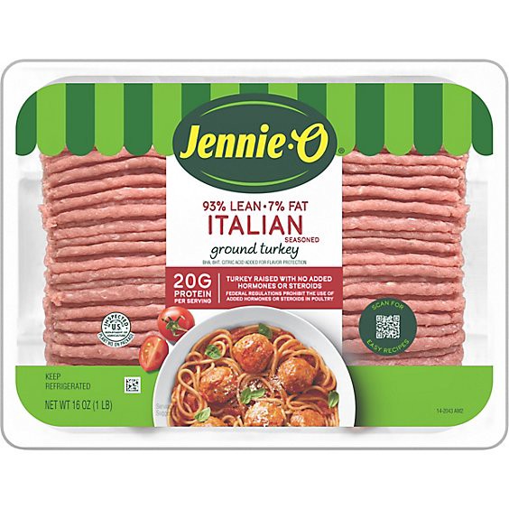 slide 1 of 11, Jennie-O Turkey Store Lean Ground Turkey Italian Seasoned Fresh - 16 Oz, 16 oz