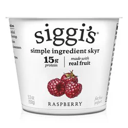 Siggi's Raspberry Icelandic Skyr Nonfat Yogurt - 5.3 Oz
