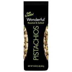 Wonderful Pistachios Roasted & Salted Pistachios - 16 Oz