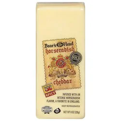 Boars Head Cheese Horseradish Cheddar Spicy - 8 Oz
