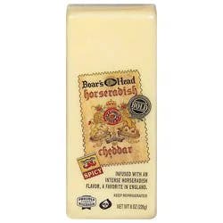 Boars Head Cheese Horseradish Cheddar Spicy - 8 Oz