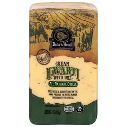 Boars Head Cheese Pre Cut Havarti Dill - 8 Oz