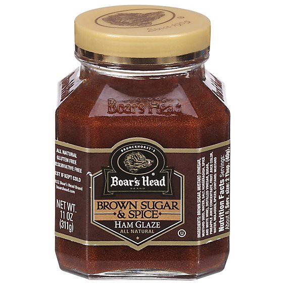 slide 1 of 1, Boars Head Ham Glaze Brown Sugar & Spice - 11 Oz, 11 oz