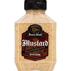 Boars Head Mustard Delicatessen Style With White Wine - 9.5 Oz