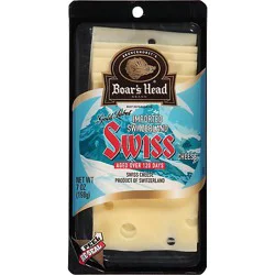 Boars Head Cheese Swiss Gold Label Imp - 7 Oz