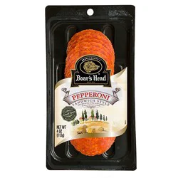 Boars Head Pepperoni Sandwich Style - 4 Oz
