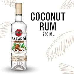 Bacardi Coconut Gluten Free Rum - 750 Ml