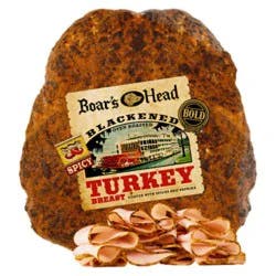 Boar's Head Bold Turkey Breast Blackened Oven Roasted