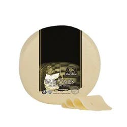 Boars Head Cheese Swiss Baby Swiss Fresh Slice - 0.50 Lb