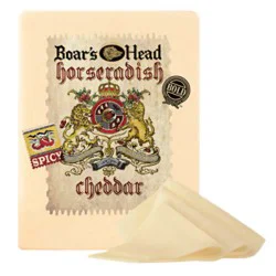 Boar's Head Horseradish Cheddar Cheese