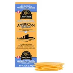 Boar's Head Cheese American Yellow 33% Lower Fat / 36% Lower Sodium