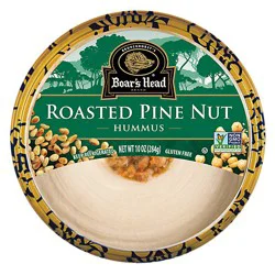 Boars Head Hummus Roasted Pine Nut - 10 Oz
