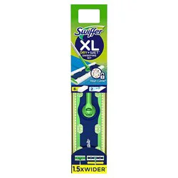 Swiffer Dry + Wet Extra Large Sweeping Kit With 8 Dry Cloths & 2 Wet Cloths Sweeper - Each