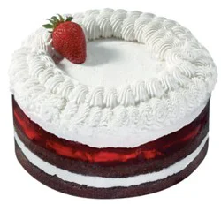 Bakery Cake Strawberry Boston White Ice Nondairy - Each