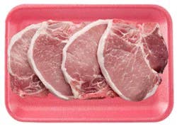 Pork Loin Chops Assorted Ends Thin Cut Value Pack - 2.25 Lb