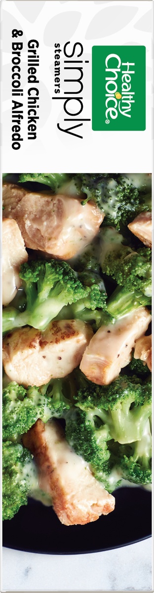 slide 7 of 10, Healthy Choice Simply Steamers Frozen Chicken Broccoli Alfredo - 9.15oz, 9.15 oz