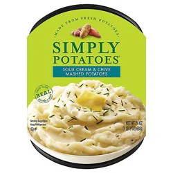 Simply Potatoes Potato Mashed Sour Cream & Chive - 24 Oz