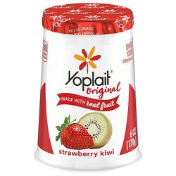 Yoplait Original Yogurt Low Fat Srawberry Kiwi - 6 Oz