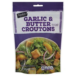 Signature Select Croutons Garlic & Butter - 5 Oz
