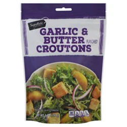 Signature Select Croutons Garlic & Butter - 5 Oz