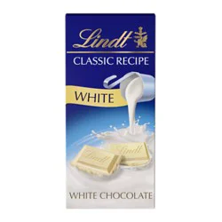 Lindt Classic Recipe White Chocolate Candy Bar - 4.4 Oz