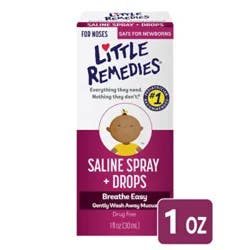 Little Remedies Saline Spray And Drops - 1 Fl. Oz.