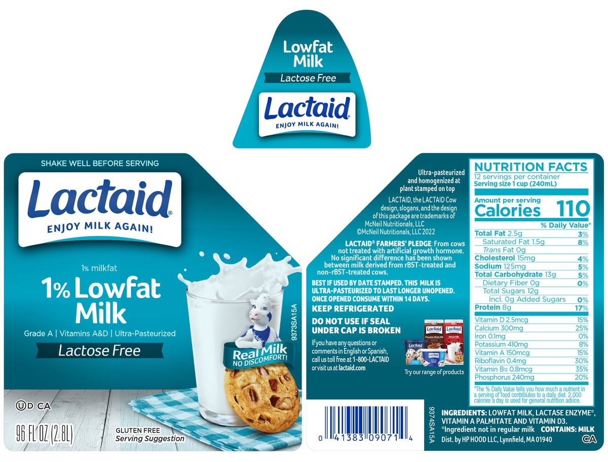 slide 11 of 14, Lactaid 1% Lowfat Milk - 96 Oz, 96 fl oz