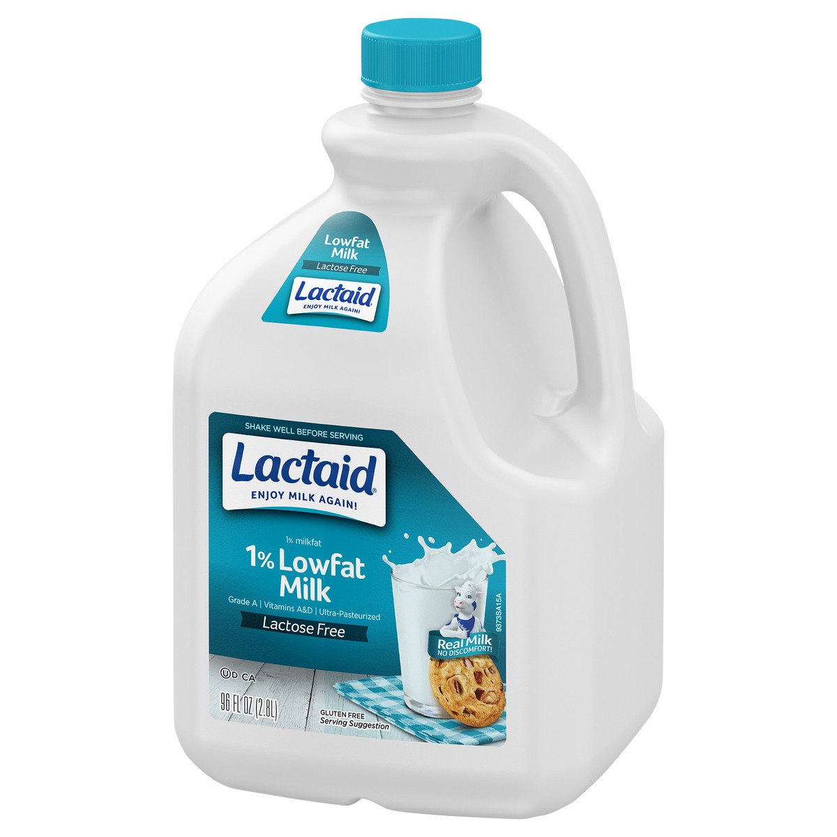 slide 3 of 14, Lactaid 1% Lowfat Milk - 96 Oz, 96 fl oz
