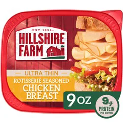 Hillshire Farm Ultra Thin Sliced Lunchmeat Rotisserie Seasoned Chicken Breast - 9 Oz