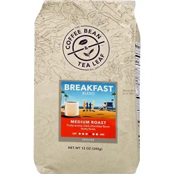 The Coffee Bean & Tea Leaf Coffee Ground Medium Roast Breakfast Blend - 12 Oz