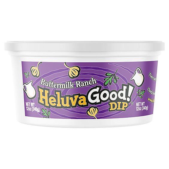 slide 1 of 1, Heluva Good! Buttermilk Ranch Dip - 12 Oz, 12 oz