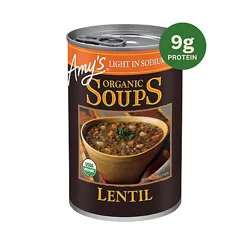 Amy's Light In Sodium Lentil Soup - 14.5 Oz
