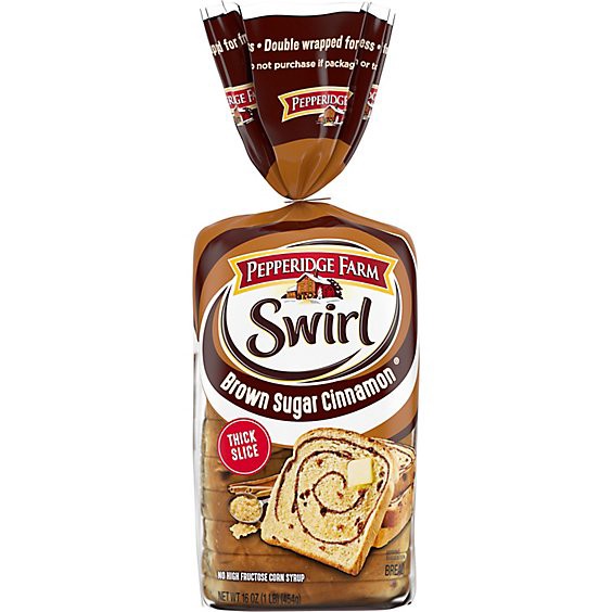 slide 1 of 1, Pepperidge Farm Swirl Brown Sugar Cinnamon Swirl Bread - 16 Oz, 16 oz