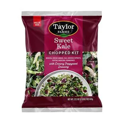 Taylor Farms Sweet Kale Chopped Salad Kit Family Size - 22.3 Oz