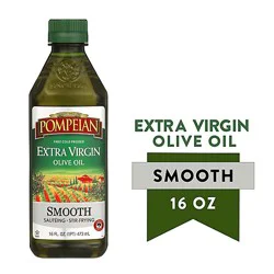 Pompeian Smooth Extra Virgin Olive Oil - 16 Fl. Oz.