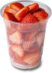 Fresh Cut Strawberry Cup - Each