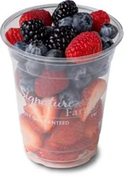 Fresh Cut Mixed Berry Cup - Each
