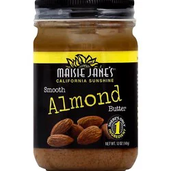 Maisie Janes Almond Butter Smooth - 12 Oz