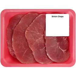 Meat Counter Pork Sirloin Thin Cut Chops Vpc - 3.50 Lb